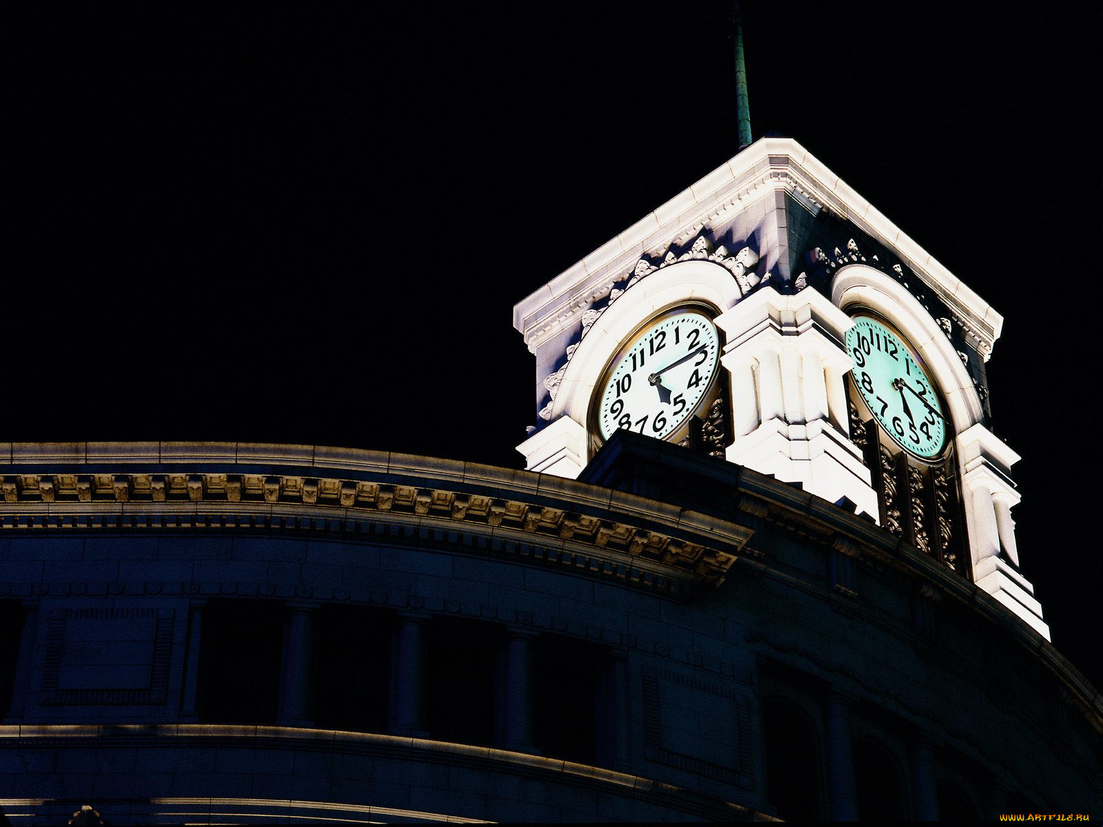 roof, clock, wako, department, store, tokyo, japan, , , 